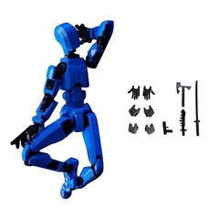 Titan13, Dummy 13, T13 Action Figure,Toy Robot, 3D Printed – Fully Assembled