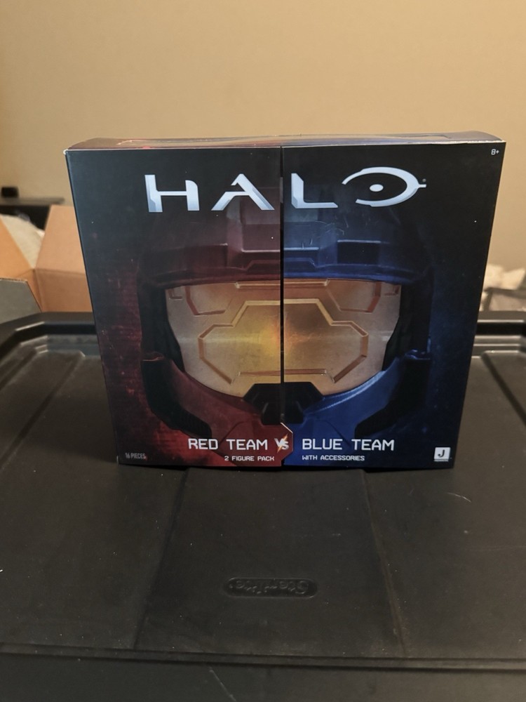 Jazwares Halo Spartan Collection Red Team vs Blue Team 2-pack Gamestop Exclusive