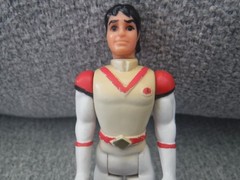 Voltron KEITH figure with RED HELMET Accessory Panosh Place 1984 Vintage