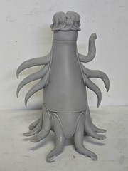 3d Print GREEN LIGHT GANG LARVOX HEAD 7″ Select DC Multiverse SCALE