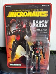 MICRONAUTS x Super7 BARON KARZA ReAction+ Wave 1 Action Figure UNPUNCHED – NEW
