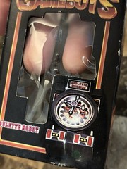 GAMEBOTS Roulette Wheel Robot 1980s Vintage Transformers Space Toy Damaged
