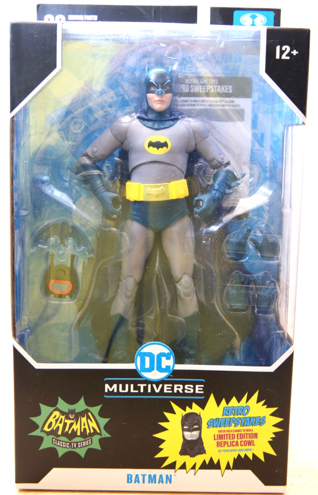 McFarlane DC Multiverse Batman 1966 Classic TV Series Adam West 7″ Action Figure
