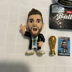 Zuru FIFA Ballers Ultra Rare Lionel Messi World Cup Trophy ULTRA RARE!!!