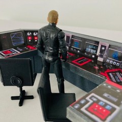 Endor Bunker Control Room Computer Set for 3.75 inch (1:18) Scale Action Figure