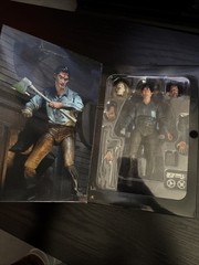 NECA the Evil Dead Ultimate Ash Action And Evil Dead 2 Dead By Dawn Figures Lot