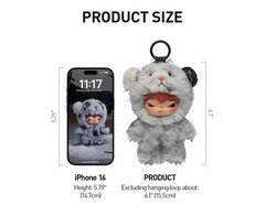 POP MART x Hirono Road Journal Series Plush Pendant Confirmed Figure in Open Box