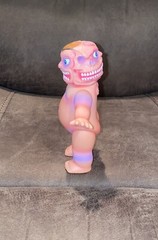 Zectron – Ghoulhead Third Eye Open Bubble Gum Ghouls Sofubi Kewpie Edition of 3