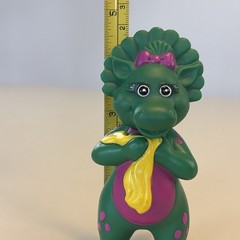Barney the Dinosaur Baby Bop 4.5” Figure with Yellow Blanket Lyon’s Group 90’s