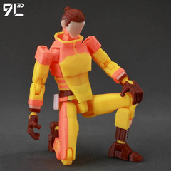NEW 9L3D Lucky13 2.0 Invincible 1/12 Multi-Jointed Action Figure T13