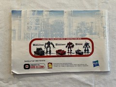 Hasbro Kre-o Transformers Bumblebee 335 Pieces (MANUAL ONLY)