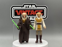 Vintage Custom Star Wars Figure Sasea Tiin Jedi Kenner Style 3.75”