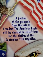 2002 FREEDOM THE AMERICAN EAGLE 8″ 9/11 Commemorative Action Figure MEZCO Sealed