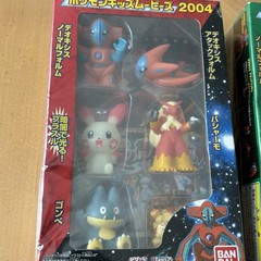 Pokemon Bandai Finger Puppets Destiny Deoxys Movie 2004 [Full Set A&B] Sealed