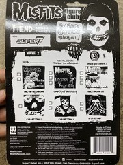 Super 7 The Misfits Fiend STATIC AGE 2018 Reaction Figure Purple Translucent