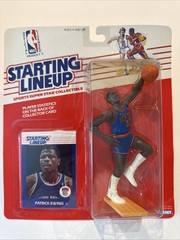 💥🏀 1988 PATRICK EWING Starting Lineup, New York Knicks – NBA – Carded! 🏀💥