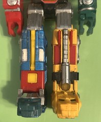 Vtg Voltron 6″ Die-Cast Action Figure 1981 Bandai & Impulse 1985 Plastic Voltron