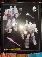 Transformation Toy ST04 ST-04 DESTRUCTION WARRIOR Megatron Tank USAship