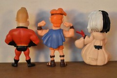 Disney 100 Years of Relentless Pursuit, 8-piece Figure Set hercules Anna