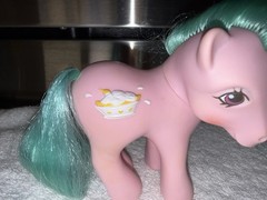 My Little Pony G1 “BANANA SURPRISE” (Sundae Best Ponies) MLP 1987 Vintage