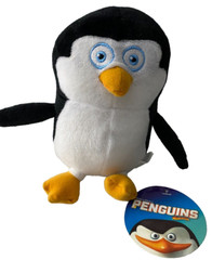 Penguins of Madagascar Plush Toy 6.5 inches NWT Soft
