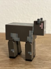 Minecraft Cow Video Game 3” Action Figure Abs Plastic Jazwares Toy