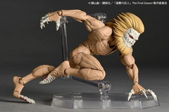 Kaiyodo Revoltech Attack on Titan Jaw Titan Action Figure Model Toy New In Stock