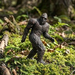 Collectible Bigfoot Action Figure Statue Decor Weird Unique Gift NEW