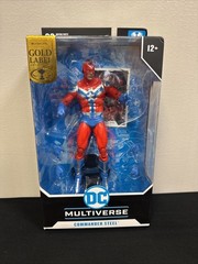 DC Multiverse JSA Gold Label Collection COMMANDER STEEL McFarlane Toys