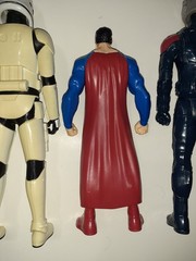 Lot of 4 Hasbro Mattel Action Figures Superhero 9.5-12″ Inch Marvel-DC Comics