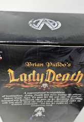Lady Death 12″ Action Figure in Box Moore Action Collectibles 1998 Chaos! Comics