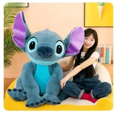 30cm -80cm Disney Giant Size Lilo&Stitch Plush Stuffed Doll Cartoon Animal Coupl