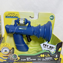 Illumination Minions Monsters Sound Stage Playsets & Mini Fart Blaster Lot of 4