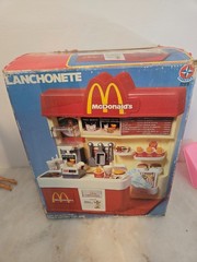 McDonalds Brazil Estrela Playset Very Rare 80s Fast Food Memorabilia