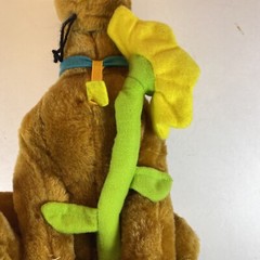 Cartoon Network Scooby Doo Plush Holding Flower Stuffed Animal Toy 11″ With Tag