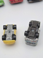 Disney Pixar Cars Lot Of 7 Die-cast & Plastic Some Missing Paint and Flaws