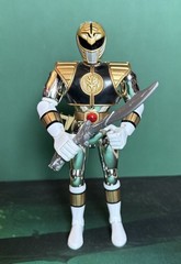 White Ranger Mighty Morphin Power Rangers The Movie 8” Bandai Complete 1995