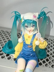 Hatsune Miku Noodle Stopper Figure Lollipop FuRyu Vocaloid NEW From JAPAN