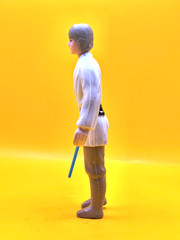 Custom STAR WARS Vintage Action Figure Luke Farmboy Repaint Head Fix 70s Retro