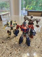 Transformers Animated Megatron Optimus Prime Jazz Lot