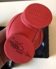 Kidrobot MAD NINJA RED 8” Dunny Limited Special Edition Vinyl Art Toy VERY RARE!