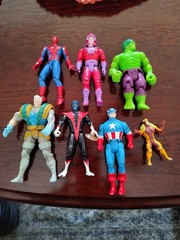 Marvel Action Figure Lot. Read Decription