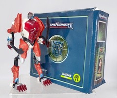 Transformers CATSCAN BotCon 2002 exclusive +box Expanded Universe Wrecker TFWIKI