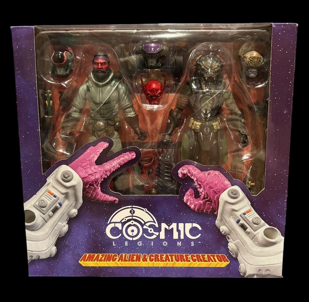 Cosmic Legions Con 2024 Amazing Alien Creature Creator T.U.5.C.C. 2-Pack
