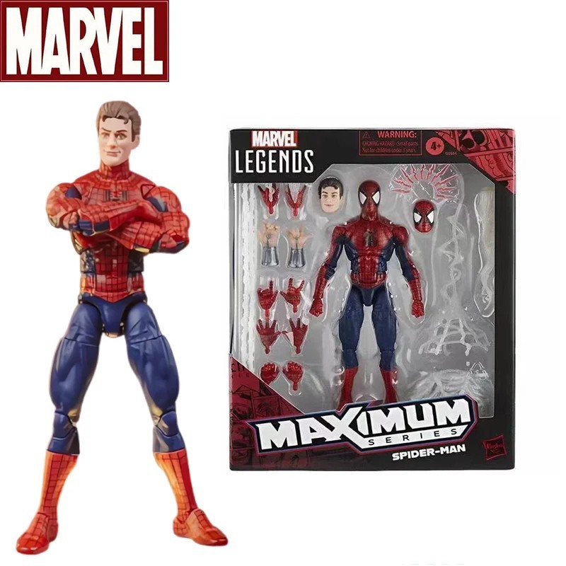 Marvel Legends Spider-Man Maximum Series w/Spider Web 5.5″ Action Figure Toy