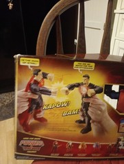Mega Punch Superman vs. General Zod 10″ Talking Fighting Action Figures New Dama