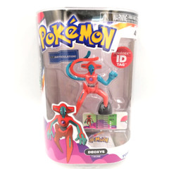 Pokemon Deoxys figure & Pokedex ID Tag – TOMY 2013 Brand New