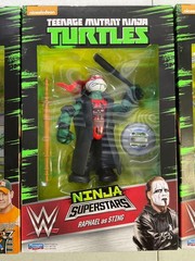 Playmates TMNT x WWE Ninja Superstars Series 1 Complete Set SEALED