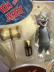 2012 Jazwares Toys Hanna-Barbera Tom & Jerry 3.5″ Tom Action Figure DMG Package