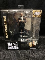 Movie Maniacs THE GODFATHER DON CORLEONE Posed Figure McFarlane MIB